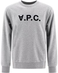 A.P.C. - "standard Grand Vpc" Sweatshirt - Lyst