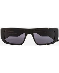 FACE HIDE - Vision Cosmo Sunglasses With Logo - Lyst