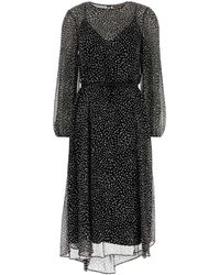 Max Mara - Printed Silk Campo Dress - Lyst