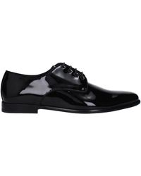Dolce & Gabbana - Gelakte Loafers - Lyst