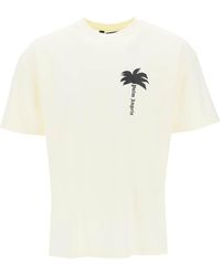 Palm Angels - Palm Tree Graphic t - Lyst