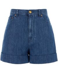 Valentino Garavani - Denim Shorts - Lyst