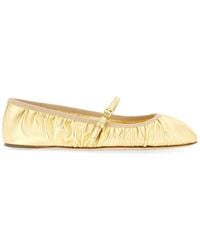 Dolce & Gabbana - Mordoru00C9 Nappa Ballerina - Lyst
