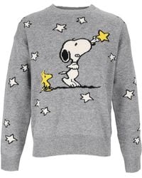 MC2 Saint Barth - Tessa Peanuts Touching Stars Crewneck Sweater - Lyst
