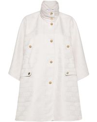 Max Mara - High-Neck Cape - Lyst