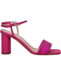 Dior - Sandals Fabric Fuchsia - Lyst