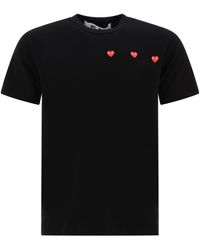 COMME DES GARÇONS PLAY - "Multi Heart" T-Shirt - Lyst