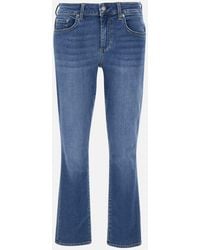 Liu Jo - Monroe Cotton Jeans: Denim Blue Regular Fit - Lyst