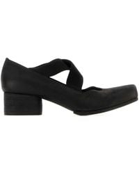 Uma Wang - Black Leather Pumps - Lyst