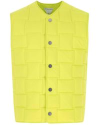 Bottega Veneta - Fluo Nylon Padded Vest - Lyst