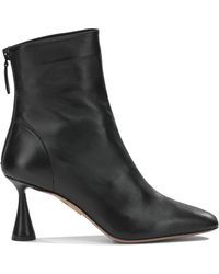 Aquazzura - "Amore 75 Mm" Ankle Boots With Zipper - Lyst