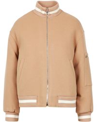 MSGM - Abrigos beige - Lyst