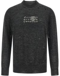 MM6 by Maison Martin Margiela - Numeric Signature' Sweater - Lyst