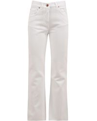 Aspesi - Pantalones aspesí blanco - Lyst