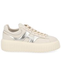 Hogan - Chunky Platform Leather Sneakers - Lyst