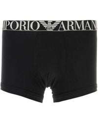 Emporio Armani - Stretch Cotton Boxer Set - Lyst