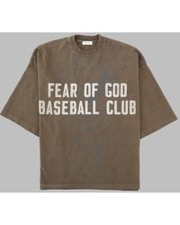 Fear Of God - T Shirt "Baseball Club" - Lyst
