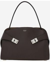 Ferragamo - Shoulder Bag Hug Soft Leather - Lyst