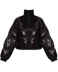 DIESEL - W-Arrior Cropped Down Jacket - Lyst