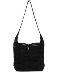 Saint Laurent - Raffia Medium Le 5 Ãƒâ 7 Shoulder Bag - Lyst