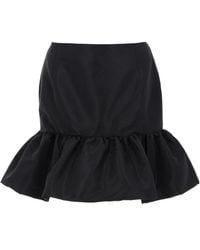 Nina Ricci - Mini Gonna "peplum" - Lyst