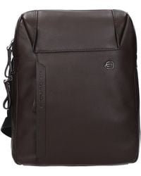 Piquadro - Crossbody Bags Leather/Moro Head - Lyst