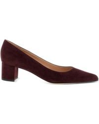 Gianvito Rossi - Piper Suede Leather Pumps - Lyst