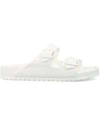 Birkenstock - Scarpe Pianeggiante Bianco - Lyst