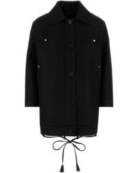 Gucci - Black Gabardine Jacket - Lyst