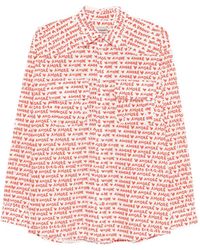 ALESSANDRO ENRIQUEZ - Printed Cotton Shirt - Lyst