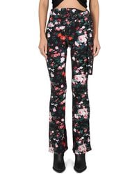 Rabanne - Printed Trousers - Lyst