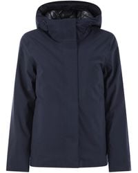 K-Way - Dorel Bonded Padded Hooded Jacket - Lyst