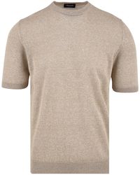 Drumohr - Pullover beige - Lyst