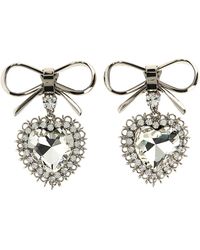 Alessandra Rich - Metal Bow Earrings Gioielli-Donna - Lyst