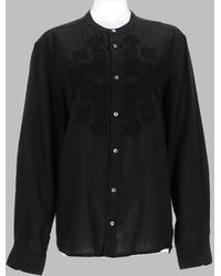 P.A.R.O.S.H. - P. A.R. O. H. Embroidered Linen Shirt For - Lyst