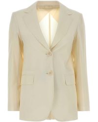 MM STUDIO - Virgin Wool Blazer - Lyst