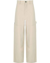 Weekend by Maxmara - Caronte Ivory Trousers - Lyst