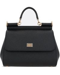 Dolce & Gabbana - Sicily Large Leather Handbag - Lyst
