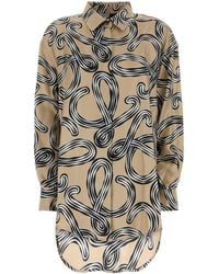 Loewe - Printed Silk Paula S Ibiza Shirt - Lyst