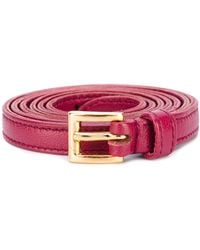 Prada - Logo Buckle Belt - Lyst