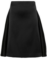 P.A.R.O.S.H. - Falda midi con detalle a capas - Lyst