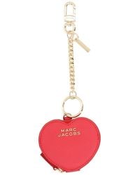Marc Jacobs - Mini Heart Coin Pouch Keychain - Lyst