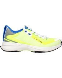 Lanvin - Sneakers Runner Fabric/ Fluorescent - Lyst