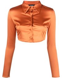 Gcds - T-Shirt Crop - Lyst