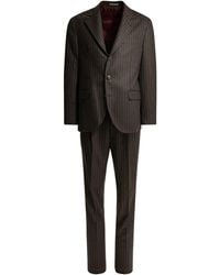 Brunello Cucinelli - Formal Pinstripe Suit - Lyst