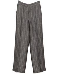 Via Masini 80 - Pinstriped Trousers - Lyst