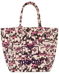 Isabel Marant - Bag d'épaule Yenky Cotton Multi - Lyst
