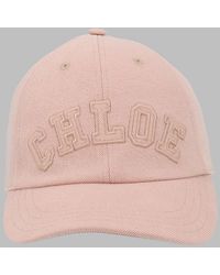 Chloé - Embroidered Logo Baseball Cap - Lyst