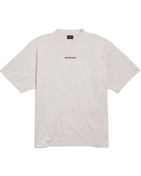Balenciaga - New Back T-Shirt Medium Fit - Lyst