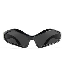 Balenciaga - Fennec oval sonnenbrille - Lyst